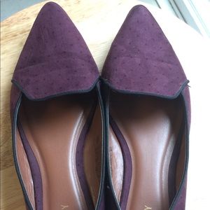 Wine-colored Old Navy flats